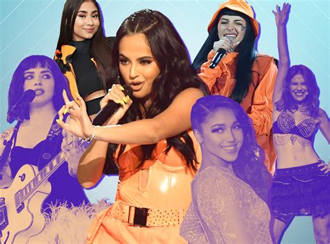 In <b>2022</b>, Billboard 's Latin Artists on the Rise series featured throughout a select group of artists who had a breakthrough inside or outside of. . Young hispanic singers female 2022